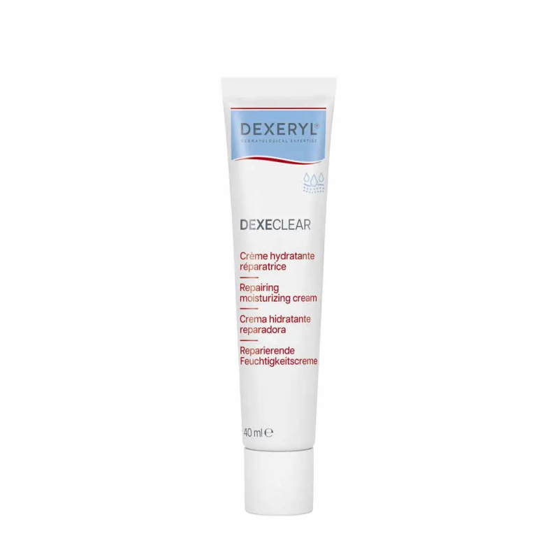 Dexeryl – Dexeclear crème hydratante réparatrice, 40 ml