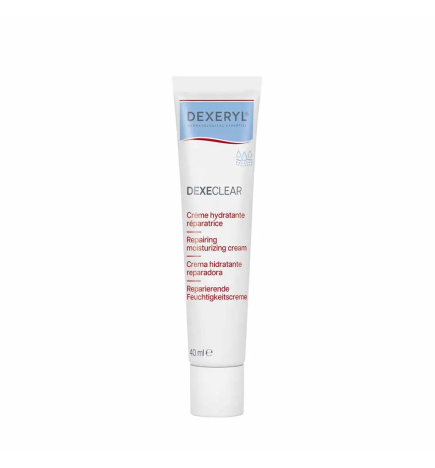 Dexeryl – Dexeclear crème hydratante réparatrice, 40 ml
