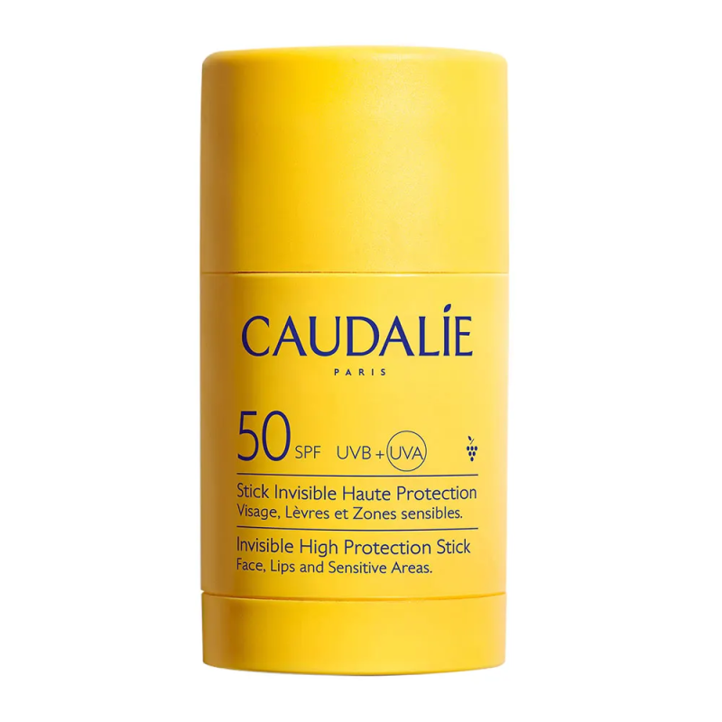Caudalie – Stick Solaire Invisible Haute Protection SPF50, 15 g