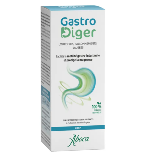 Aboca – GastroDiger sirop digestion difficile, 180 g