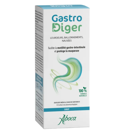 Aboca – GastroDiger sirop digestion difficile, 180 g