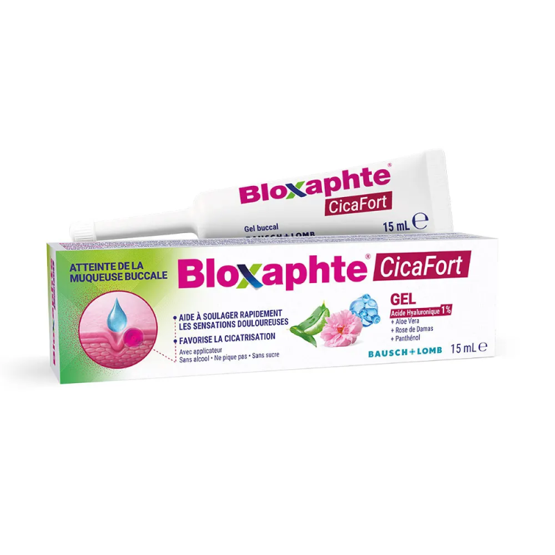 Bausch&Lomb – Bloxaphte Cicafort gel à l’acide hyaluronique 1 %, 15 ml Bausch&Lomb – Bloxaphte Cicafort gel à l’acide hyaluronique 1 %, 15 ml