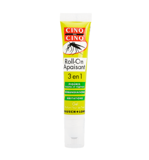 Cinq sur Cinq – Roll-on Apaisant 3en1, 7 ml
