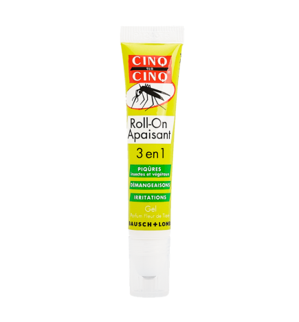 Cinq sur Cinq – Roll-on Apaisant 3en1, 7 ml