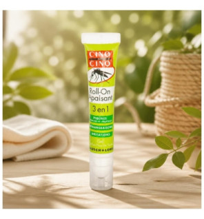 Cinq sur Cinq – Roll-on Apaisant 3en1, 7 ml