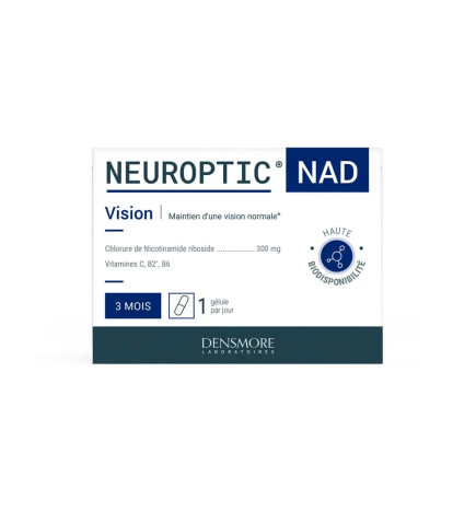 Densmore – Ophtalmologie Neuroptic® NAD, 90 gélules