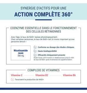 Densmore – Ophtalmologie Neuroptic® NAD, 90 gélules