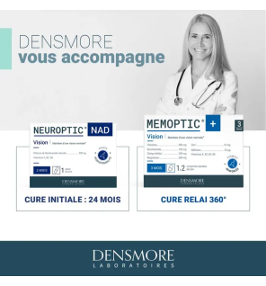 Densmore – Ophtalmologie Neuroptic® NAD, 90 gélules