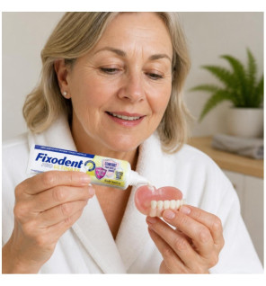 Fixodent – Crème adhésive Pro Ultimate goût neutre, 40 g