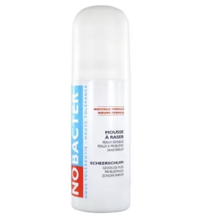 Nobacter – Mousse à raser haute tolérance, 150 ml