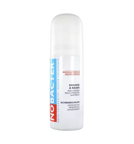 Nobacter – Mousse à raser haute tolérance, 150 ml