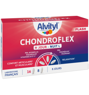 Alvityl – Chondroflex Jour et Nuit, 24 comprimés