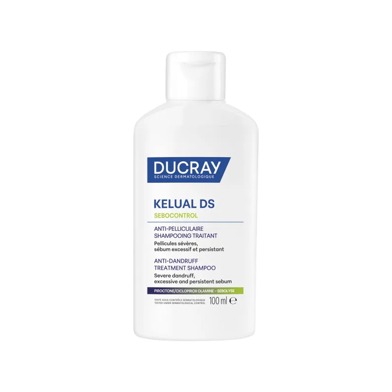 Ducray – Kelual DS Sebocontrol shampooing traitant anti-pelliculaire, 100 ml Ducray – Kelual DS Sebocontrol shampooing traitant anti-pelliculaire, 100 ml