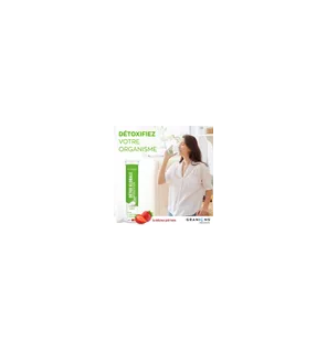 Granions – Détox globale hydratation goût fraise, 20 comprimés effervescents