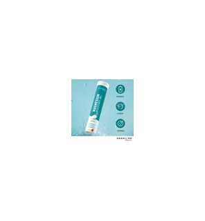 Granions – Magnésium bisglycinate 360 mg goût pêche, 20 comprimés effervescents