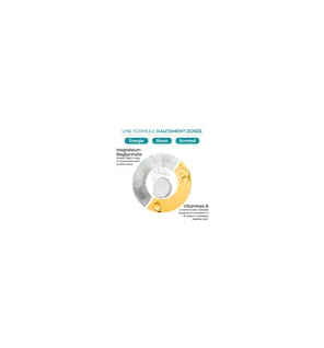 Granions – Magnésium bisglycinate 360 mg goût pêche, 20 comprimés effervescents