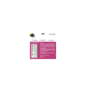 Granions – Multivitamines, vitamine C 1000 mg goût cassis, 17 comprimés effervescents