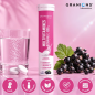 Granions – Multivitamines, vitamine C 1000 mg goût cassis, 17 comprimés effervescents Granions – Multivitamines, vitamine C 1000 mg goût cassis, 17 comprimés effervescents