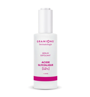 Granions – Sérum exfoliant acide glycolique 12 % + AHA, 30 ml