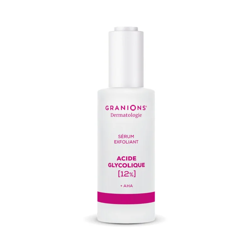 Granions – Sérum exfoliant acide glycolique 12 % + AHA, 30 ml Granions – Sérum exfoliant acide glycolique 12 % + AHA, 30 ml