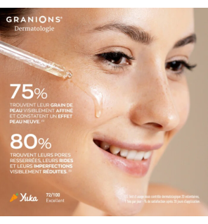 Granions – Sérum exfoliant acide glycolique 12 % + AHA, 30 ml