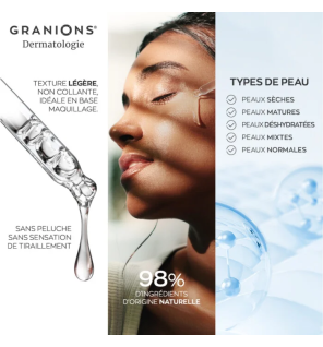 Granions – Sérum hydratant acide hyaluronique 4 %, 30 ml