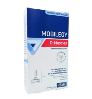 Pileje – Mobilegy D-Muscles, 30 comprimés
