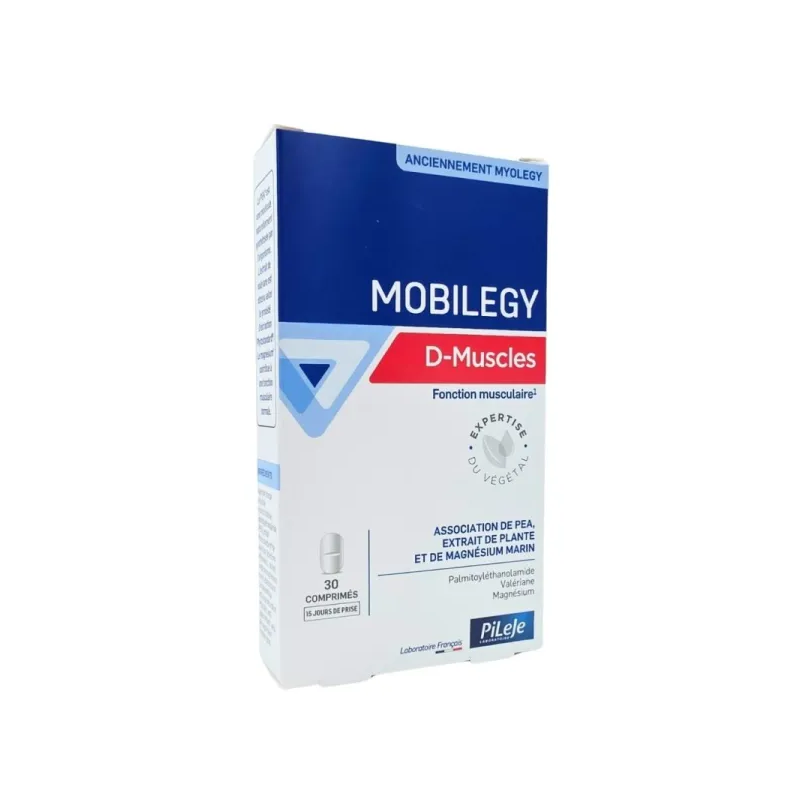 Pileje – Mobilegy D-Muscles, 30 comprimés Pileje – Mobilegy D-Muscles, 30 comprimés
