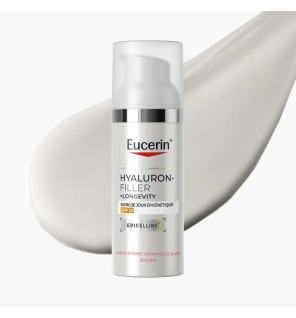 Eucerin – Hyaluron-Filler + Longevity Soin de Jour Épigénétique SPF30, 50 ml