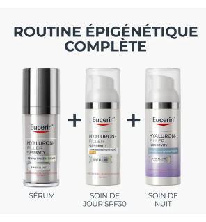 Eucerin – Hyaluron-Filler + Longevity Soin de Nuit Épigénétique, 50 ml