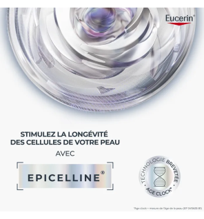 Eucerin – Hyaluron-Filler + Longevity Soin de Nuit Épigénétique, 50 ml