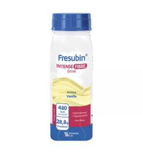 Fresubin - Intense Fibre Drink vanille, 4 x 200 ml