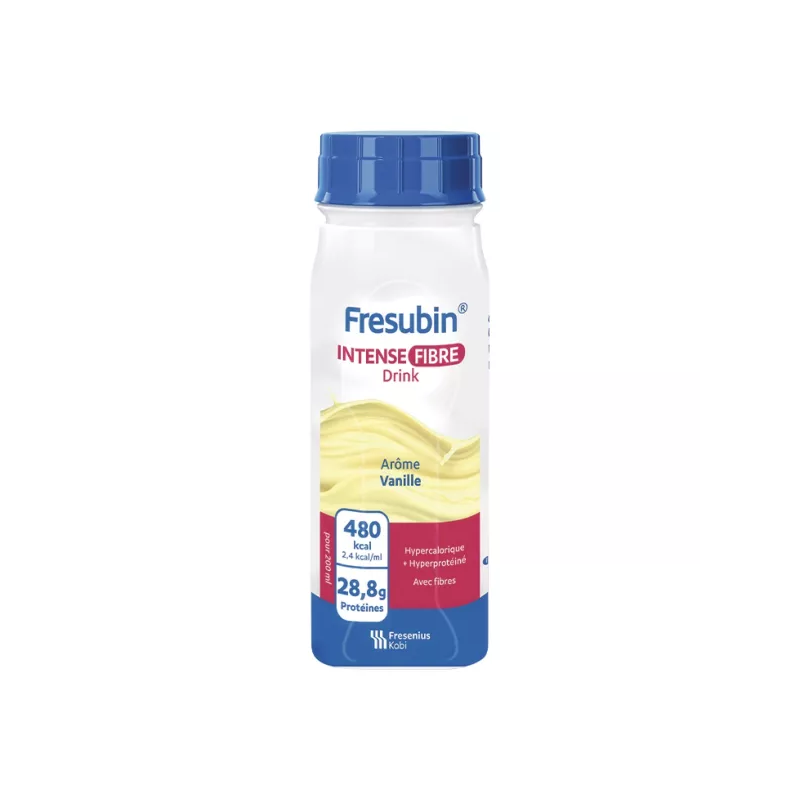 Fresubin - Intense Fibre Drink vanille, 4 x 200 ml Fresubin - Intense Fibre Drink vanille, 4 x 200 ml