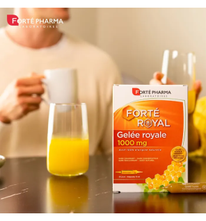 Forté Pharma – Forté Royal Gelée Royale 1000 mg, 20 ampoules