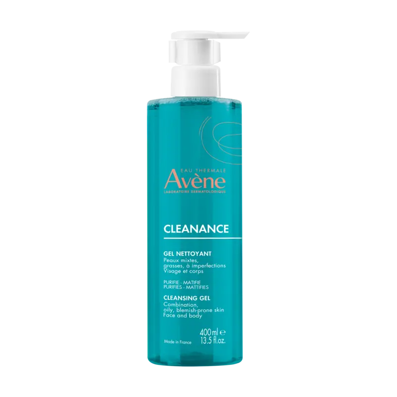 Eau Thermale Avène – Cleanance Gel nettoyant, 400 ml Eau Thermale Avène – Cleanance Gel nettoyant, 400 ml