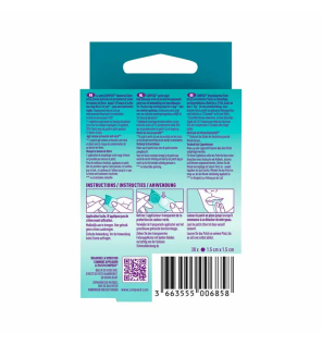 Compeed – Patch bouton de fièvre traitant et discret, 30 patchs