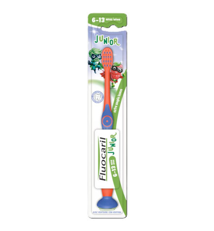 Fluocaril – Brosse à dents Junior extra souple 6–13 ans, 1 unité