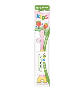 Fluocaril – Brosse à dents Kids extra souple 0–6 ans, 1 unité