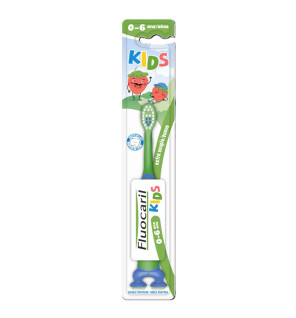 Fluocaril – Brosse à dents Kids extra souple 0–6 ans, 1 unité
