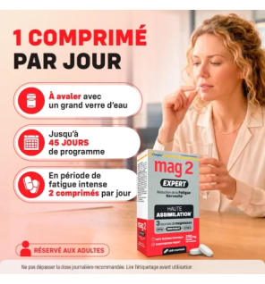 Cooper – Mag2 Expert, 45 comprimés