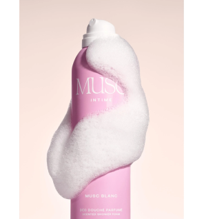 Musc Intime – Déo douche parfumé Musc Blanc 3en1, 200 ml
