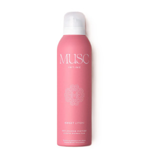 Musc Intime – Déo douche parfumé Sweet Litchi 3en1, 200 ml
