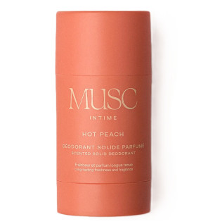 Musc Intime – Déodorant solide parfumé Hot Peach, 50 g