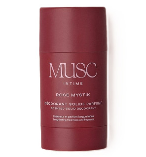 Musc Intime – Déodorant solide parfumé Rose Mystik, 50 g