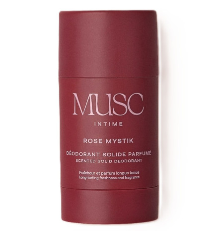 Musc Intime – Déodorant solide parfumé Rose Mystik, 50 g