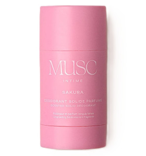 Musc Intime – Déodorant solide parfumé Sakura, 50 g