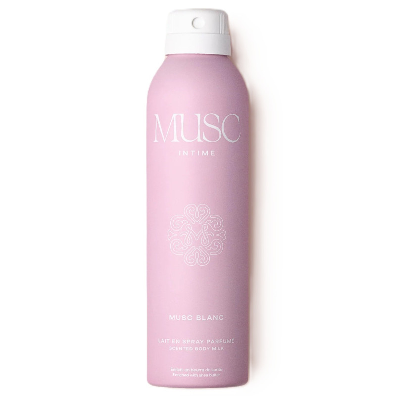 Musc Intime – Lait corps en spray Musc Blanc, 200 ml Musc Intime – Lait corps en spray Musc Blanc, 200 ml