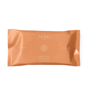 Musc Intime – Lingettes intimes parfumées Amber Flower, 30 lingettes