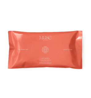 Musc Intime – Lingettes intimes parfumées Hot Peach, 30 lingettes