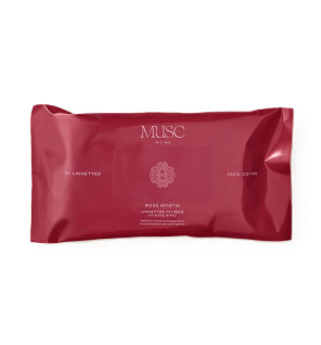 Musc Intime – Lingettes intimes parfumées Rose Mystik, 30 lingettes